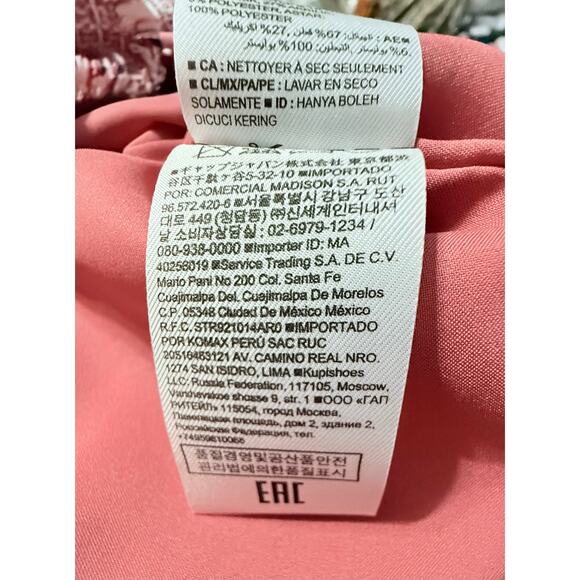 Banana Republic Pink Fringe Tweed Wrap Skirt – Size 12 – NWT - Picture 9 of 11